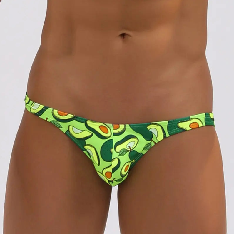 Men’s Juicy Avocado Mini Swim Briefs