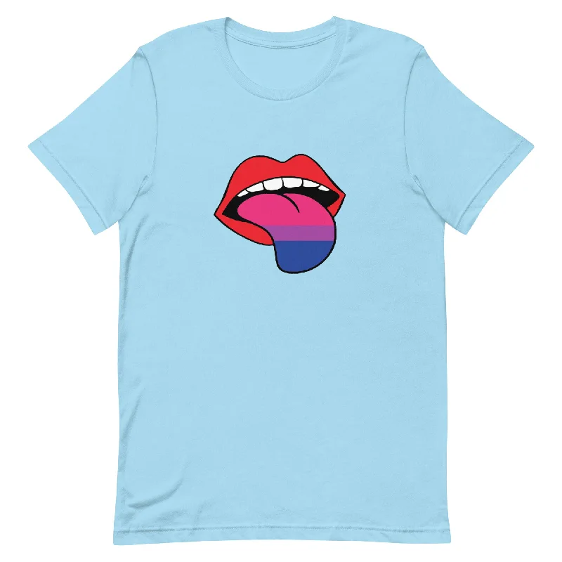 Bisexual Bi Pride Shirt Tongue