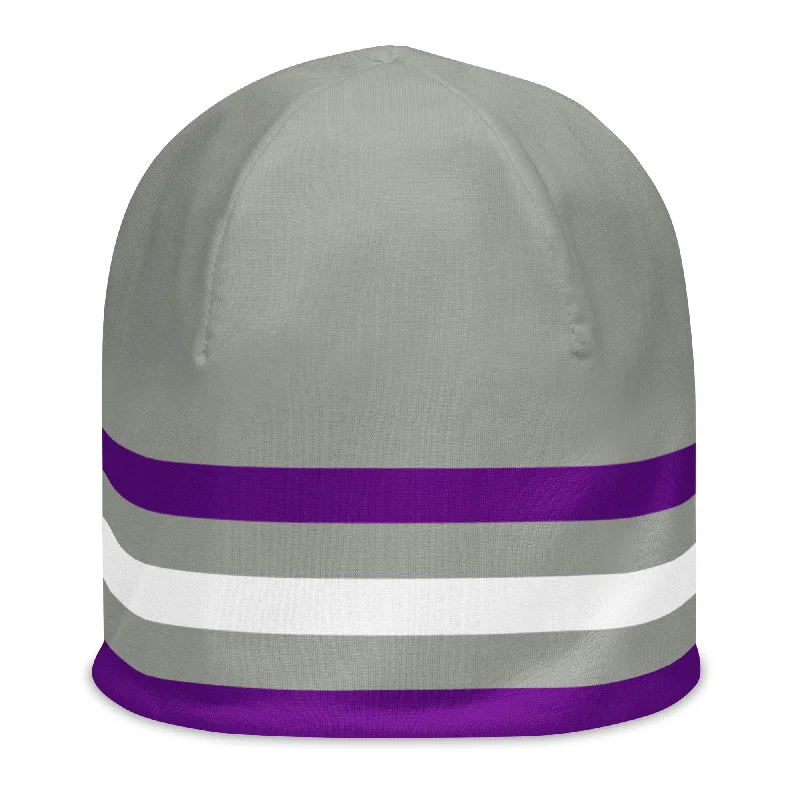 Greysexual Pride Beanie