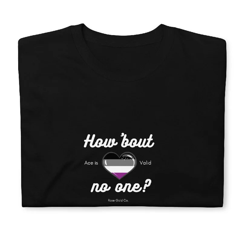 Best graphic tees for pride month celebrations--How 'bout No One Ace Pride Shirt