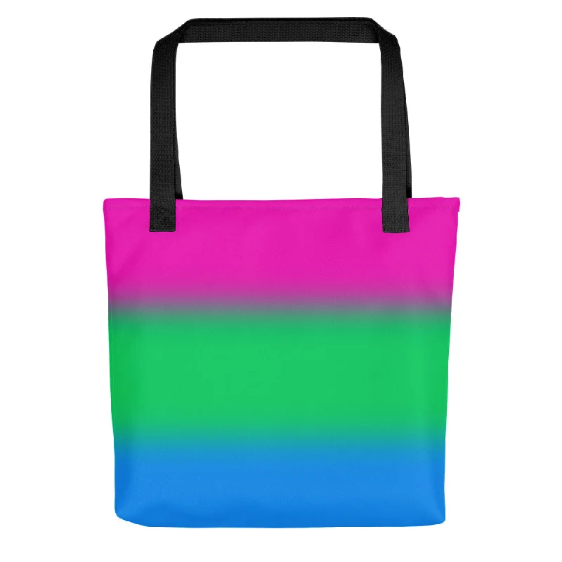 Polysexual Poly Pride Tote Bag - Ombre