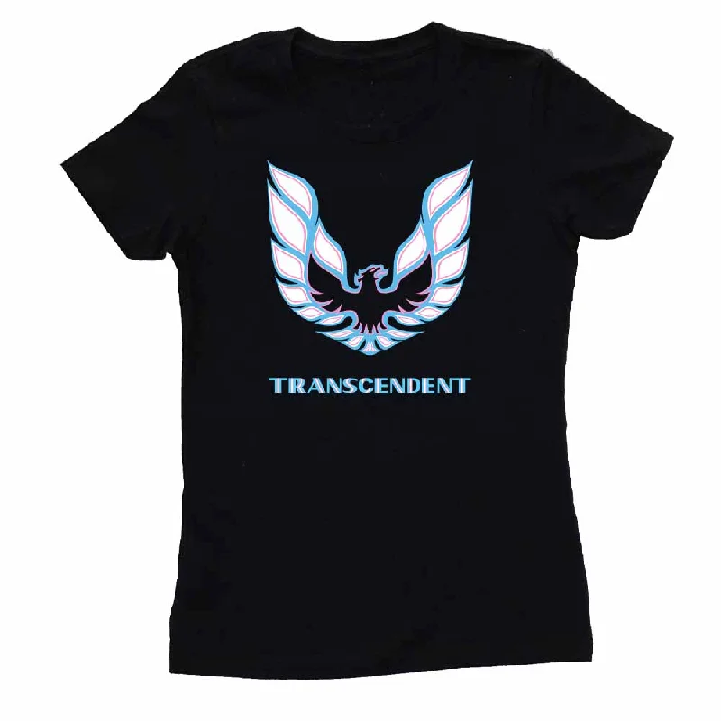 Transcendent Phoenix Femme Fit T-Shirt supports Advocates 4 Trans Equality