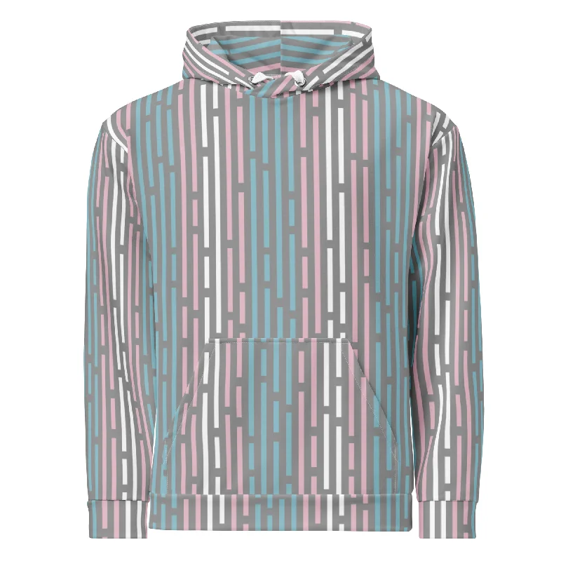 Best pride hoodies for LGBTQ+ activists--Transgender Flag Colors Hoodie