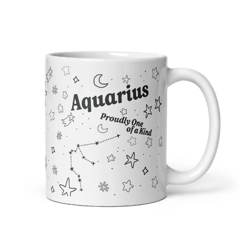 Aquarius Proudly One of a Kind Mug