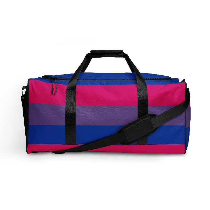 Bisexual Bi Pride Flag Weekender Duffel Bag