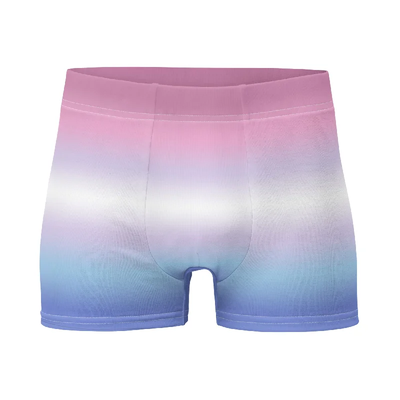 Bigender Pride Mens Boxer Briefs Underwear