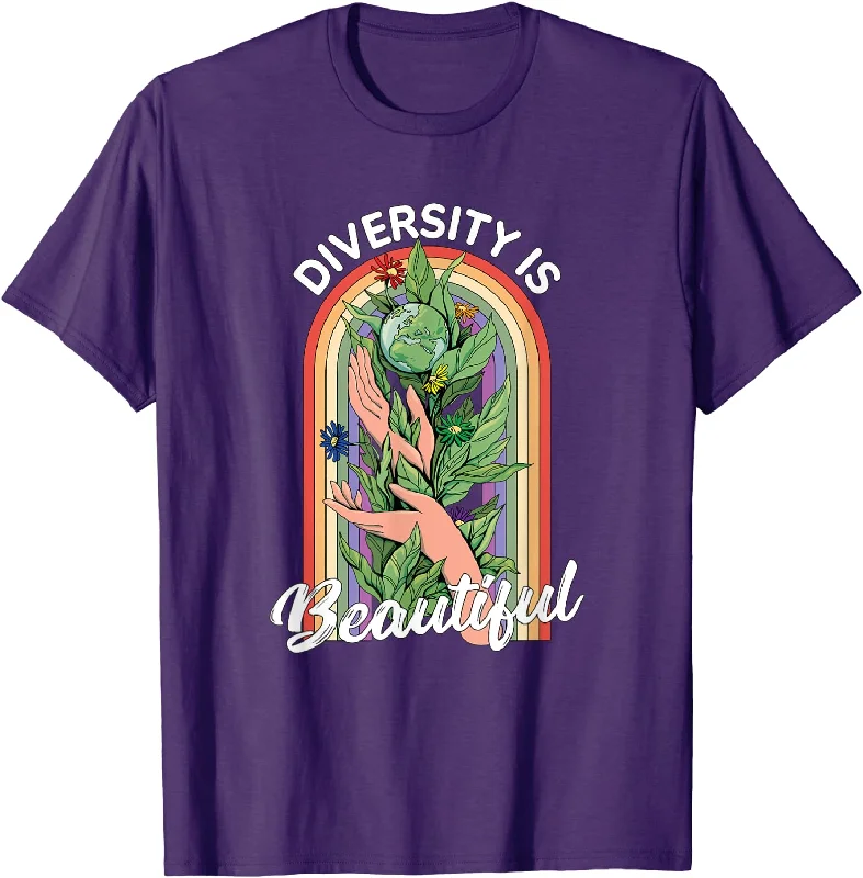 T Shirt For Lesbian Gardener, Gay Pride Shirt, Diversity Is Beautiful Pride Month T Shirt T Shirt For Lesbian Gardener, Gay Pride Shirt, Diversity Is Beautiful Pride Month T Shirt