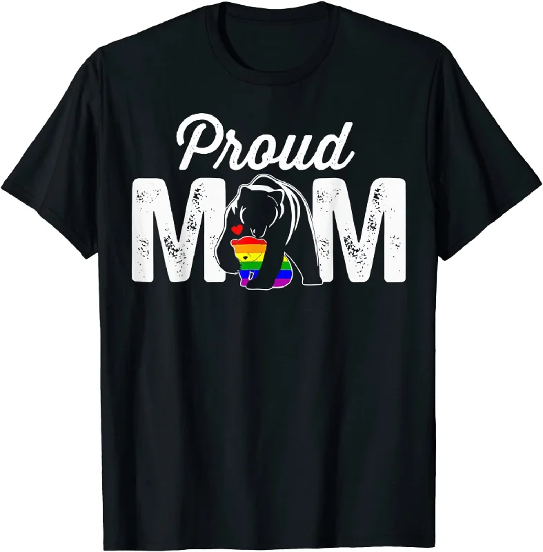 Best graphic tees for pride month fundraisers--Gift For Les Mom, Shirt For Lesbian Mom, Cute Proud LGBT Mom Lesbian Bear Best graphic tees for pride month fundraisers--Gift For Les Mom, Shirt For Lesbian Mom, Cute Proud LGBT Mom Lesbian Bear