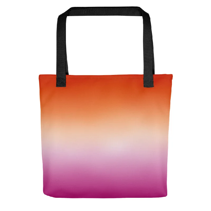 Lesbian Pride Tote Bag - Ombre