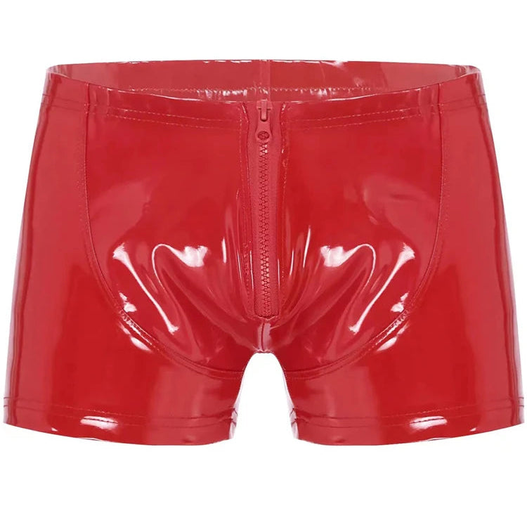 Men’s High-Shine Zip Shorts