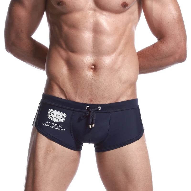 Men's Athletic Square Cut Swim Trunks