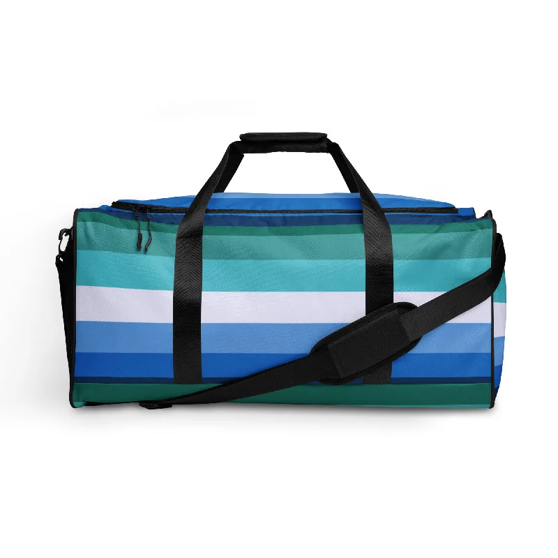 Gay MLM Vincian Pride Weekender Flag Duffel Bag