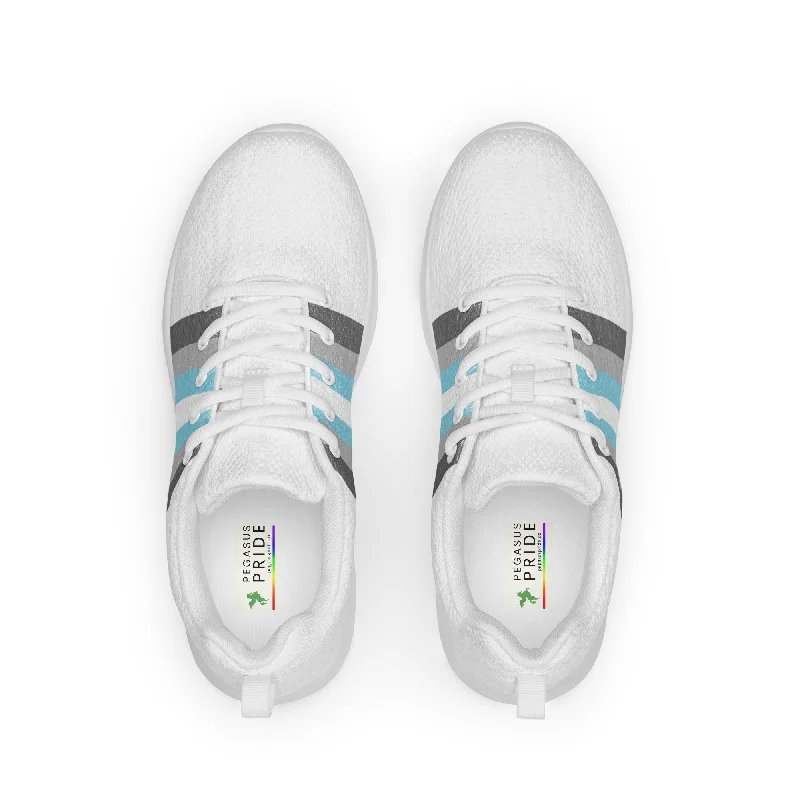 Demiboy Pride Flag Men’s Athletic Shoes