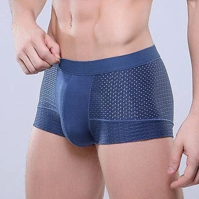 Men's Breathable Mesh Pouch Boxer Brief