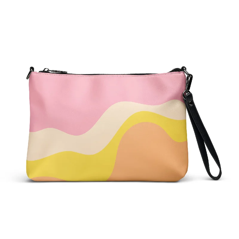 Abstract Desert Sunset Purse Handbag