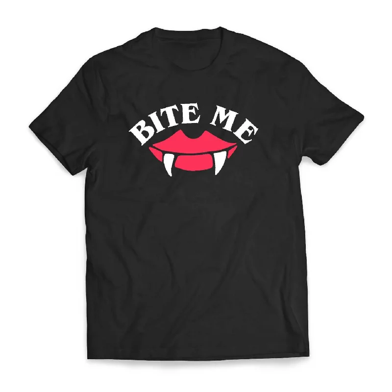 Best graphic tees for queer youth empowerment--Bite Me - Tee Shirt