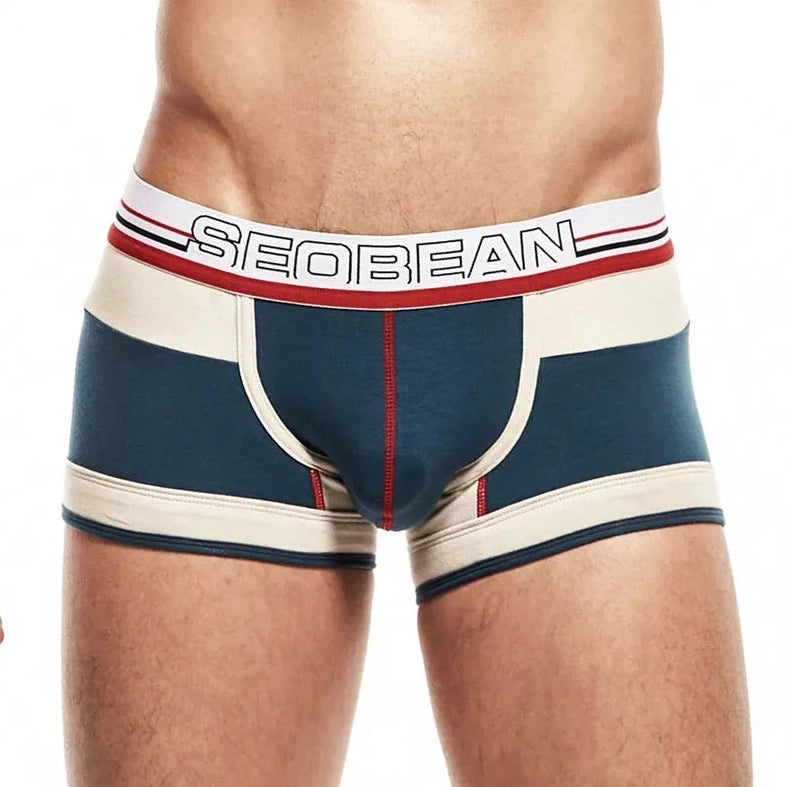 SEOBEAN Men's Vintage Boxer Briefs