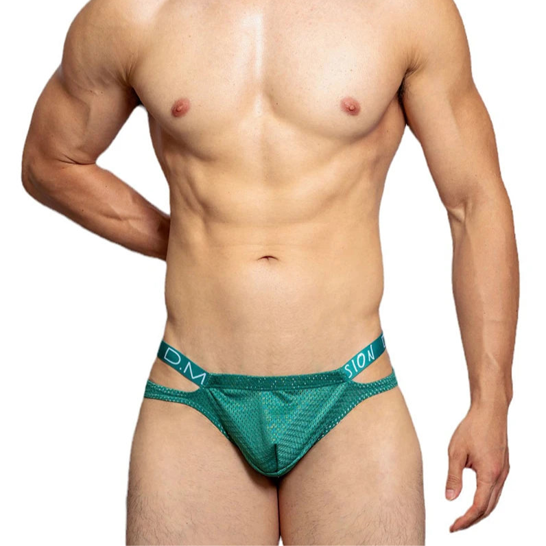 DM Men’s Strappy Mesh Jock Brief