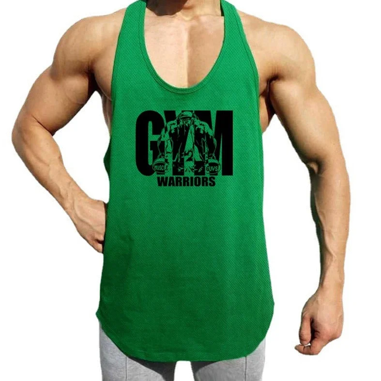 Mens Mesh Stringer Tank Tops