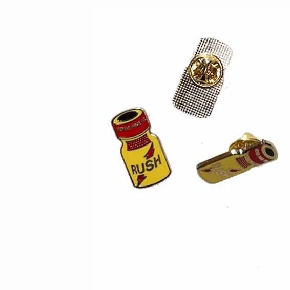 Rush Poppers ENAMEL LAPEL PIN