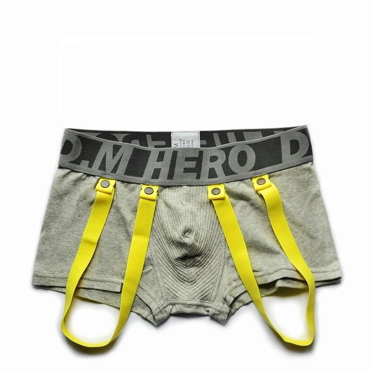 DM Gay Men's Hero Reverse Jockstrap Boxer