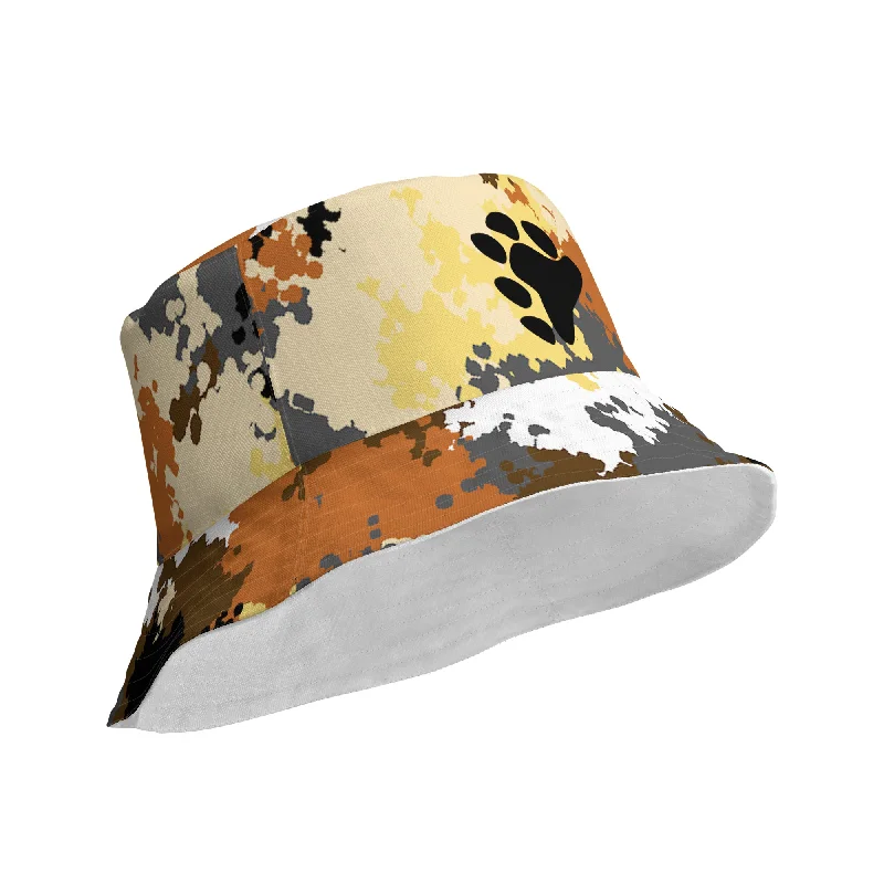 Gay Bear Pride Reversible Bucket Hat - Camo