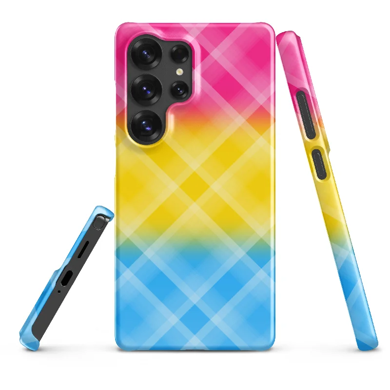 Plaid Pansexual Pride Samsung® Cell Protector