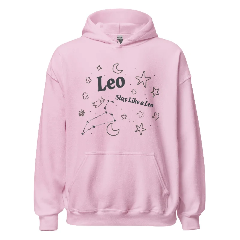 Best hoodies to show LGBTQ+ ally support--Leo Slay Like A Leo Unisex Hoodie