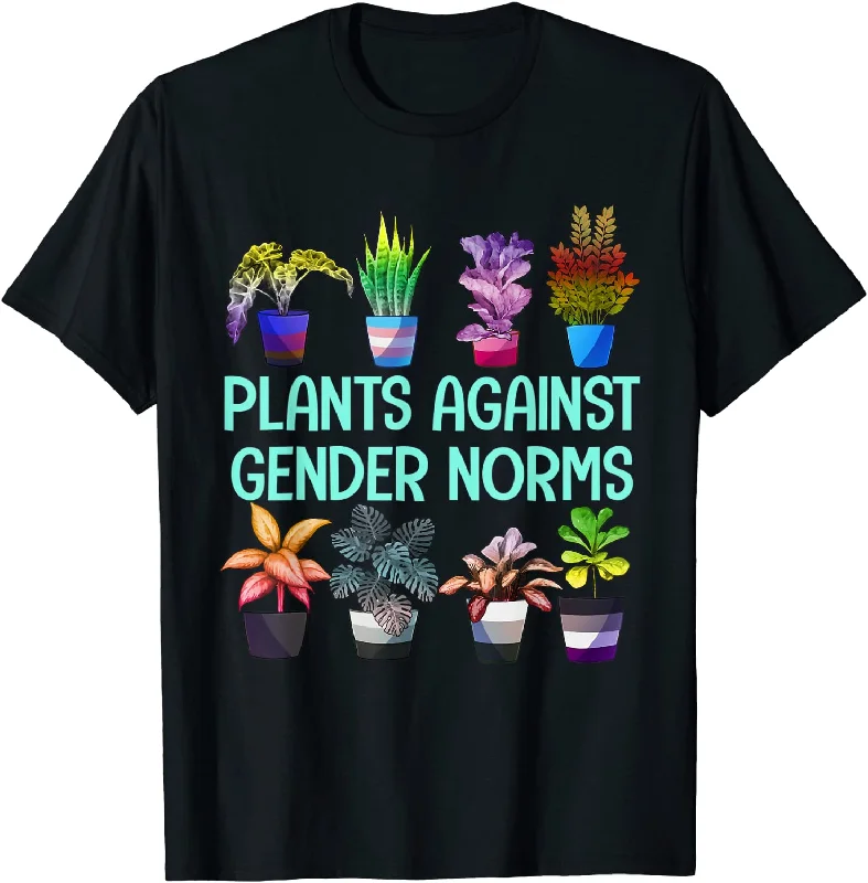 Pride Month T Shirt Gardener, Plants Against Gender Norms LGBT Community Pride Gardening T Shirt Pride Month T Shirt Gardener, Plants Against Gender Norms LGBT Community Pride Gardening T Shirt