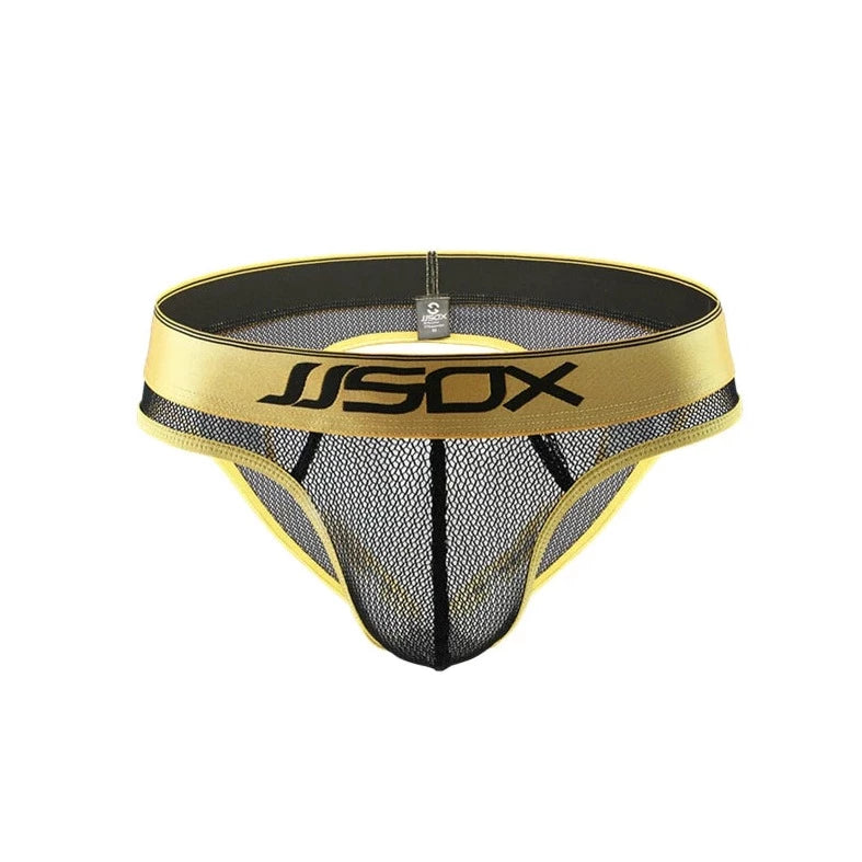 JJSox Mesh See Through Jock Brief