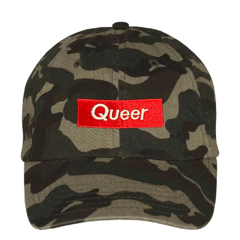 Queer Camo Dad Hat - Trevor Project