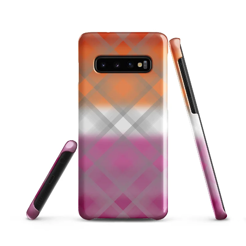 Plaid Lesbian Pride Samsung® Cell Protector