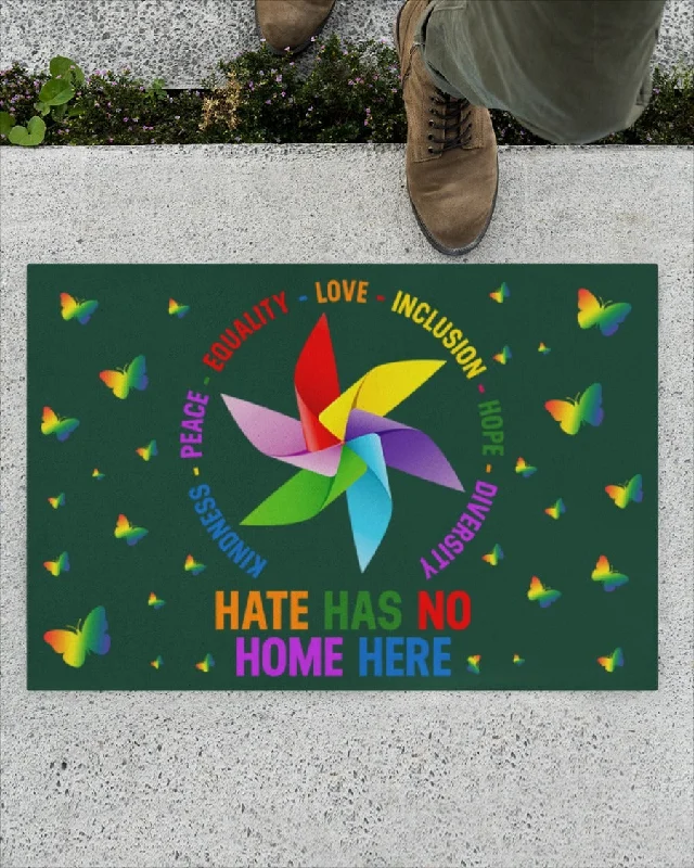 Rainbow Door Mat For Lgbt Decor, Home Decor Mat For Gay Friend, Lesbian Couple Gift, Pride Doormat Rainbow Door Mat For Lgbt Decor, Home Decor Mat For Gay Friend, Lesbian Couple Gift, Pride Doormat