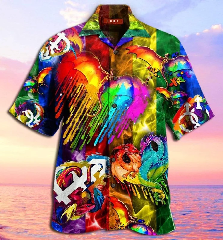Amazing Colorful Lgbt Pride Hawaiian Shirt, Gbt Love Wins Pride Month Hawaiian Shirt Amazing Colorful Lgbt Pride Hawaiian Shirt, Gbt Love Wins Pride Month Hawaiian Shirt