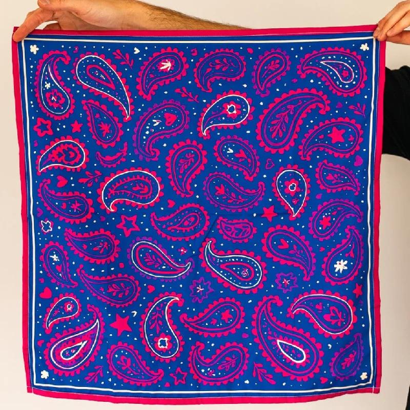 Bisexual Paisley Bandana