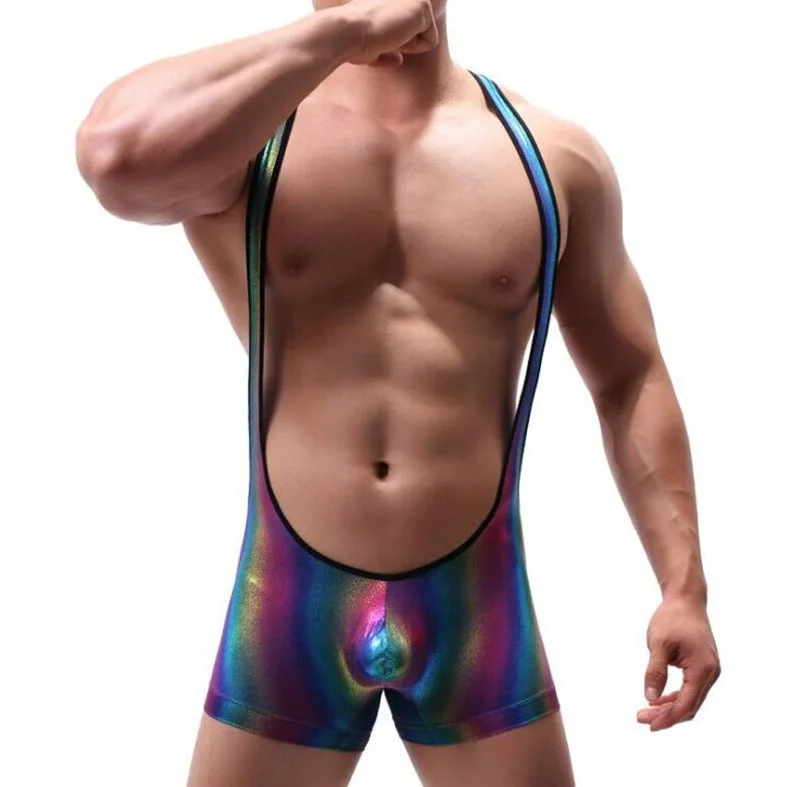 Men's Rainbow Singlet