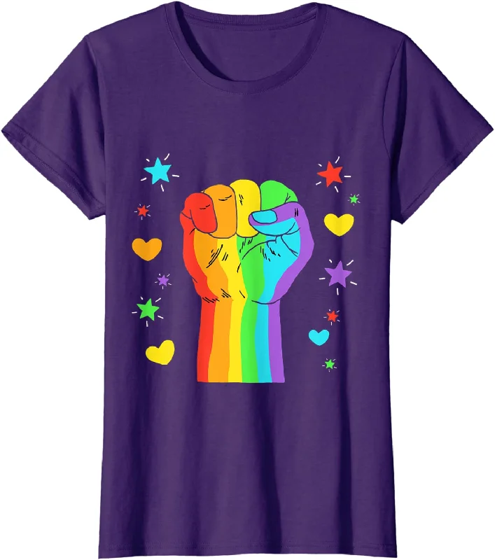 Gay Pride Shirt, LGBT Rainbow Gay T Shirt, Gift For Couple Gay