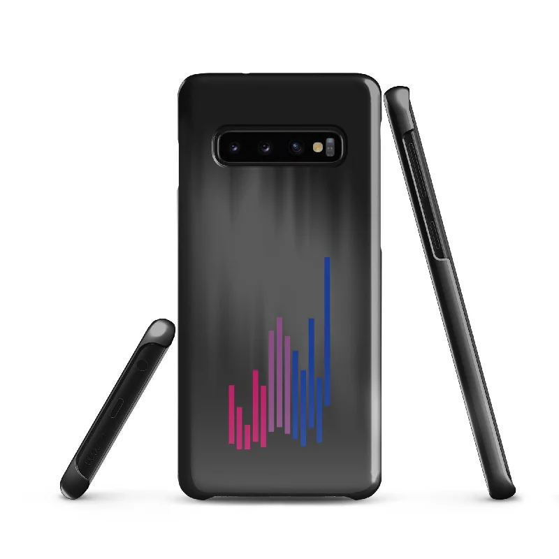 Striped Bisexual Pride Samsung® Fitted Shell