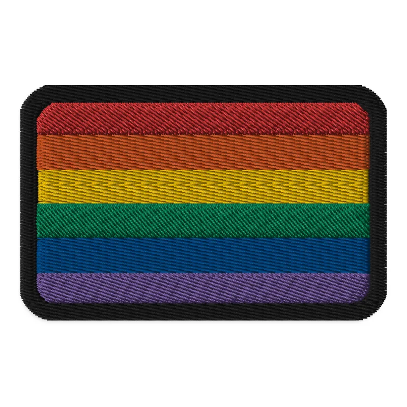 LGBTQ Pride Flag Embroidered Patch