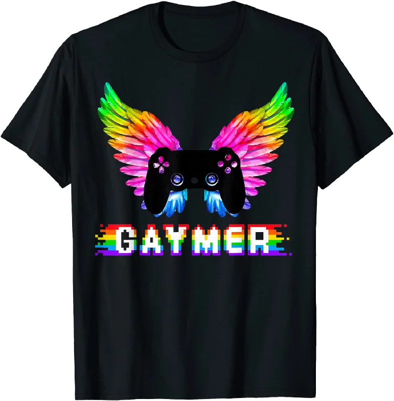 Gay Pride Shirt For Gaymer Proud LGBT Pride Gamer, Video Gay Game Lover T-Shirt