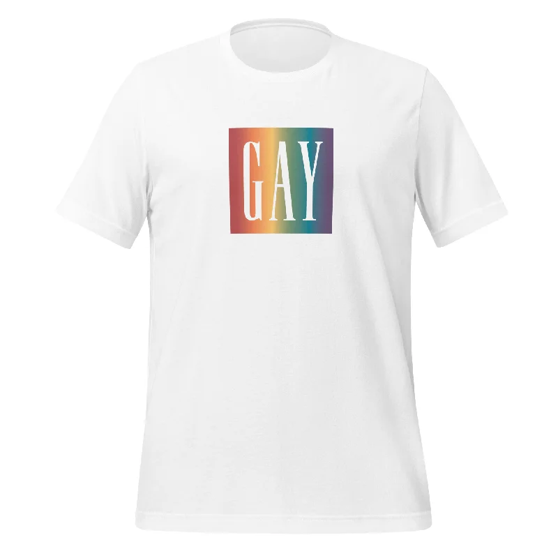 Affordable graphic tees for college pride clubs--Gay Pride Unisex T-Shirt