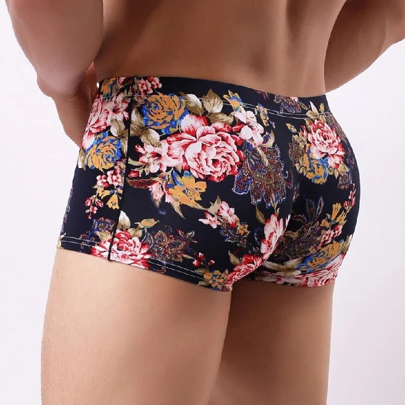 Sicilian Floral Print Tight Boxers