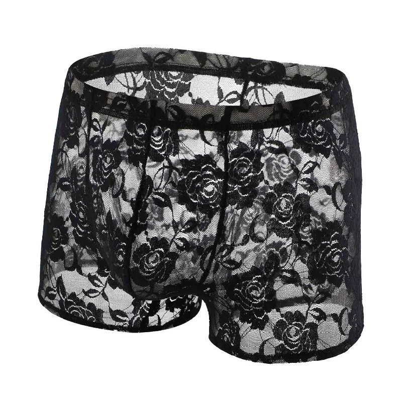 Men's Lace Boxers