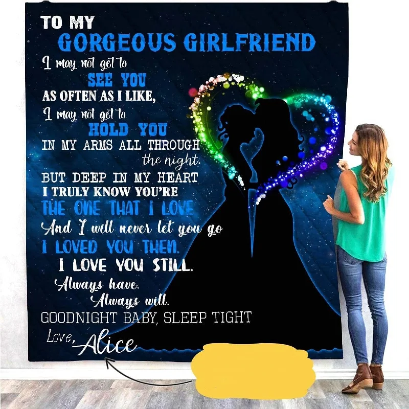 Personalized Lesbian Couple Blanket, Lgbtq Pride Month Gift, Birthday Anniversary Valentines For Lesbian Girlfriend Lover Custom Blankets Personalized Lesbian Couple Blanket, Lgbtq Pride Month Gift, Birthday Anniversary Valentines For Lesbian Girlfriend Lover Custom Blankets