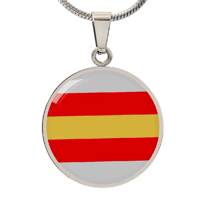 Proculsexual Pride Circle Pendant Necklace