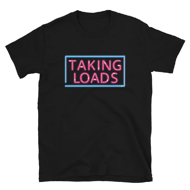 Unisex graphic pride tees with gender-neutral fits--Taking Loads - T-Shirt