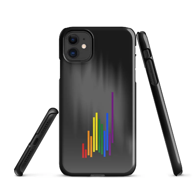 Striped Gay Pride iPhone® Case
