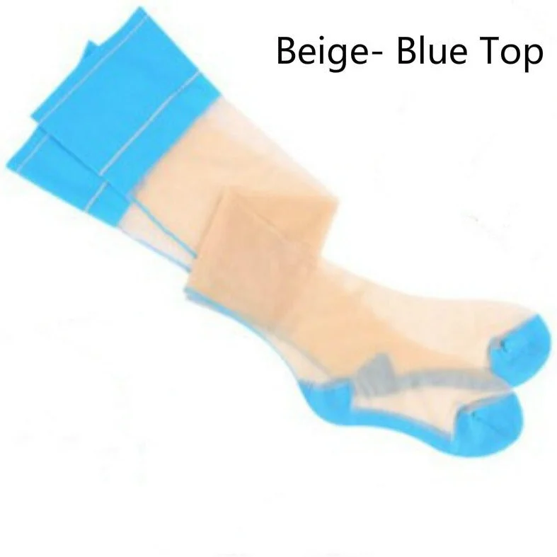 Beige- Blue Top