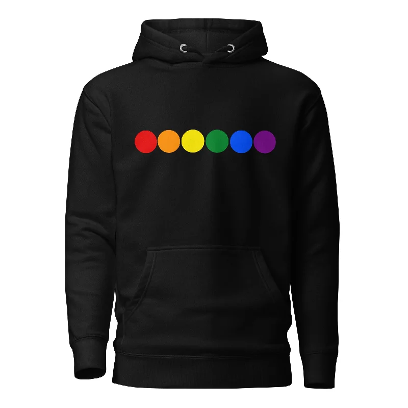 LGBTQ Pride Sweatshirt Hoodie - Circles