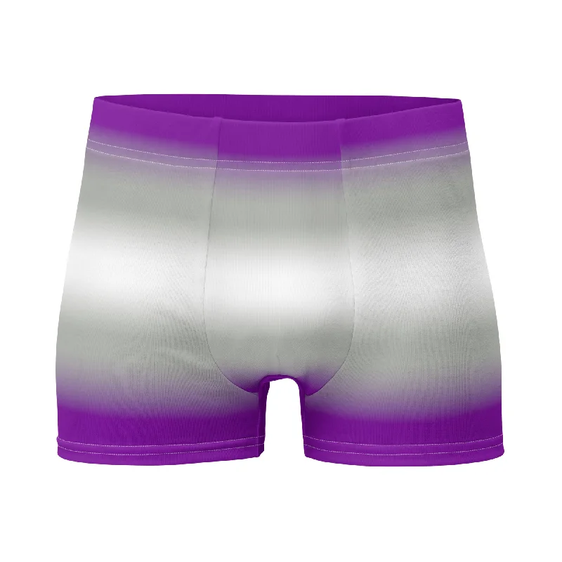 Greysexual Pride Mens Boxer Briefs Underwear